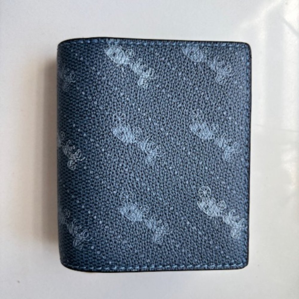 Coach Snap Wallet In Signature Canvas - Picture 3 of 6
